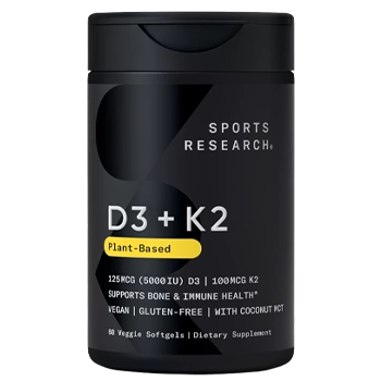 Sports Research Vitamin D3 + K2