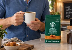 Starbucks Caramel Ground Coffee Tester 3