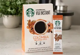 Starbucks Via Instant Colombia Coffee Tester 3