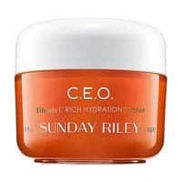 Sunday Riley CEO Crema de hidratación rica en vitamina C