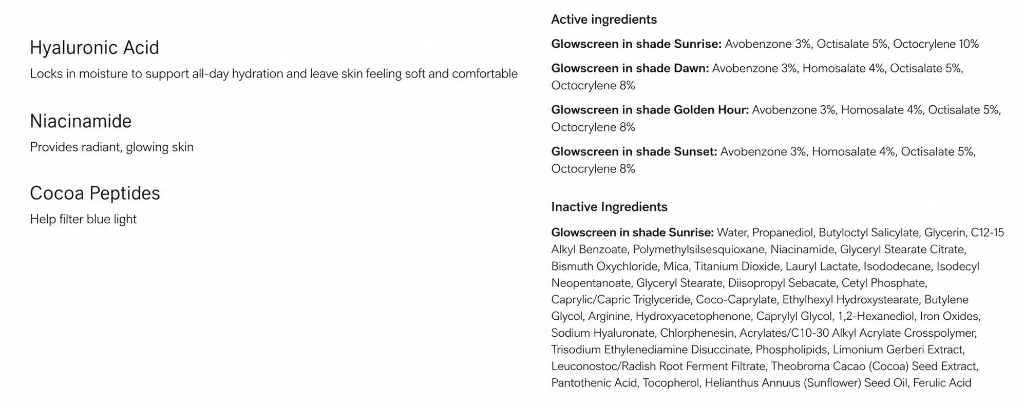 Supergoop Glowscreen