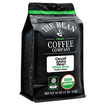 The Bean Organic Decaf Aloha Bean