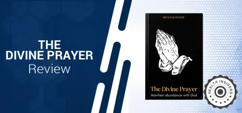 The Divine Prayer book review cover featuring praying hands