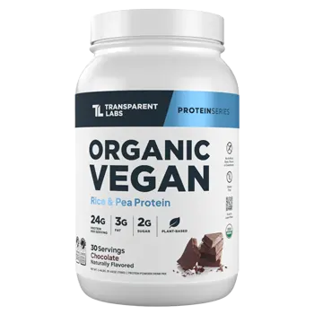 Transparent Labs Organic Vegan Plant-Based Protein