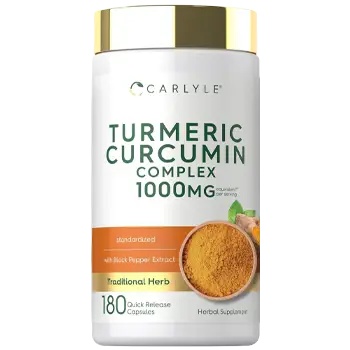 Carlyle Turmeric Curcumin with Black Pepper