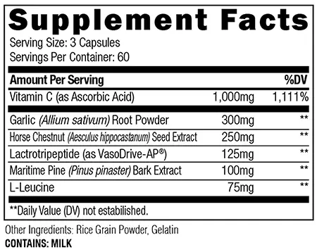 Umzu Redwood Supplements Facts
