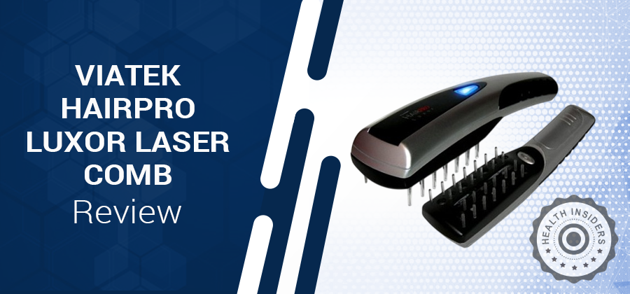 Peine Láser Viatek HairPro Luxor