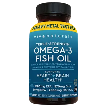 Aceite de pescado Omega-3 de Viva Naturals