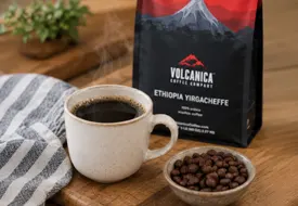 Volcanica Coffee Ethiopia Yirgacheffe Tester 1