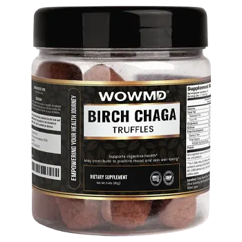 Trufas de chaga de abedul WOWMD