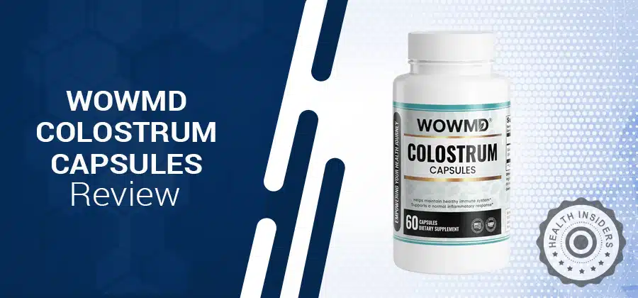 Avis sur les capsules de colostrum WOWMD