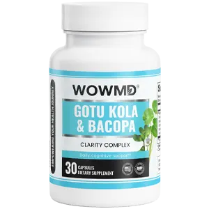 WOWMD® Gotu Kola & Bacopa Clarity Complex