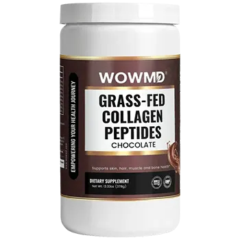 Poudre de peptides de collagène WOWMD nourri à l&#39;herbe