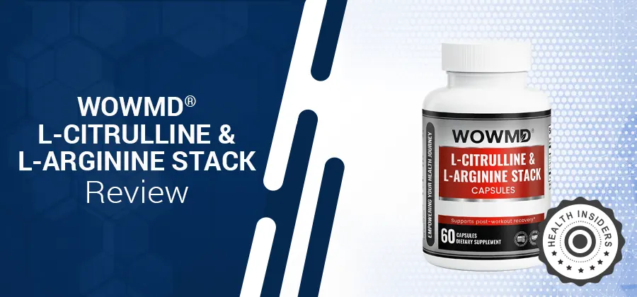 WOWMD® L-Citrulline & L-Arginine Stack