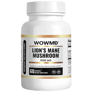 Champignon à crinière de lion WOWMD