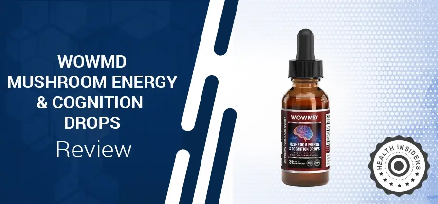 WOWMD® Mushroom Energy & Cognition Drops