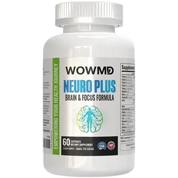 WOWMD Neuro Plus Fórmula para el cerebro y el enfoque