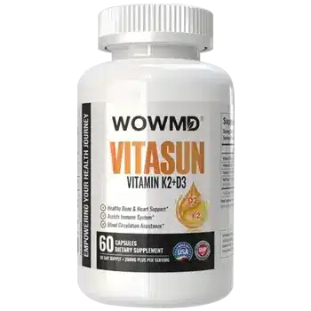 WOWMD VitaSun Vitamin K2 D3
