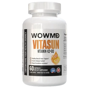 WOWMD® VitaSun Vitamin K2+D3