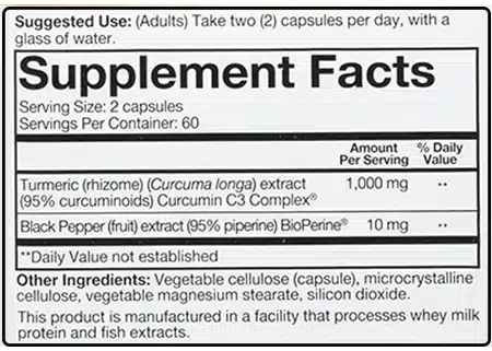 Colon Bloom Supplement Facts